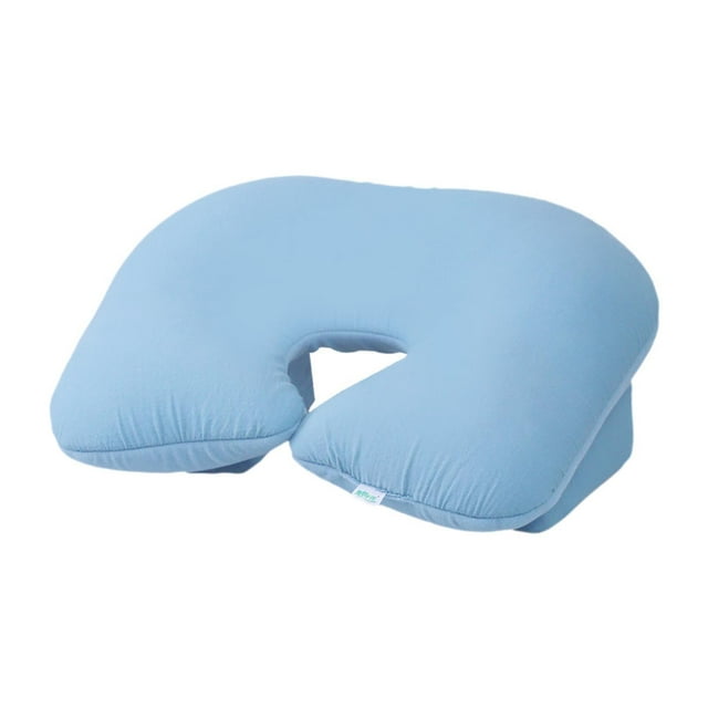 Almohada boca abajo, cojín ligero de apoyo para dormir, almohada ergonómica para dormir boca abajo, almohada para la siesta en el escritorio de la