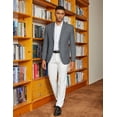 thumbnail image 4 of COOFANDY Mens Casual Business Blazer Slim Fit Two Button Lightweight Sport Coat Single Breasted Suit Jacket, 4 of 6