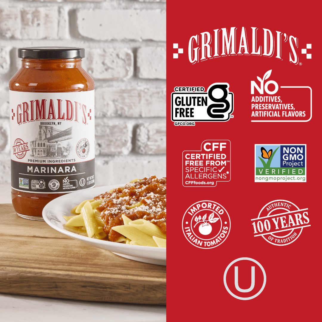 Grimaldi's Marinara Pasta Sauce 32oz Jar