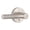 Satin Nickel, variant on Miseno MLK3012XCP Elkton Round Rod Privacy Door Lever Set - Chrome