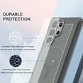 thumbnail image 4 of Dteck Built-in Screen Protector Case for Samsung Galaxy S24 Ultra,Compatible with Mag-Safe Slim TPU+PC Full-Body Stylish Shockproof Protective Transparent Cover,Grey, 4 of 7