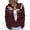 Coffee10, variant on HAYIMI Womens Halloween Pumpkin Button‑Front Knit Cardigan Long Sleeve Geometric Loose Cozy Fall Holiday Sweater