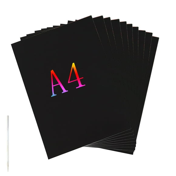 Scratch Paper Art Set Magic Scratch Paper for Kids Arts