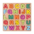 thumbnail image 1 of ZTGD Rompecabezas de madera con letras y números, coordinación mano-ojo, capacidad lógica, juguetes de rompecabezas de madera con letras y números sin rebabas para niños, 1 of 8