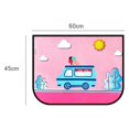thumbnail image 4 of Cubierta de parasol magnética universal para coche con diseño de dibujos animados, cortina protectora, bonita ventana lateral para ovejas, 4 of 5