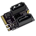thumbnail image 1 of M.2 A Key + E Key to 3 Adapter JM582 Chips 2 Ports III Revision Card Computers Accessories, 1 of 6