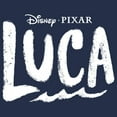 thumbnail image 2 of Men's Luca Logo  Graphic Tee Navy Blue Heather 2X Large, 2 of 4