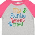 thumbnail image 4 of Inktastic My Auntie Loves Me Nephew Boys or Girls Toddler T-Shirt, 4 of 5