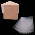 thumbnail image 2 of 100Pcs/Lot Brooches Display Kraft Paper-Tag Jewelry Packaging Small Business Sale Hang-Price-Tag Card White Kraft Paper, 2 of 9