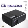 thumbnail image 2 of Supersonic 720p HD 800-ANSI-Lumen Compact LED Projector, 2 of 11