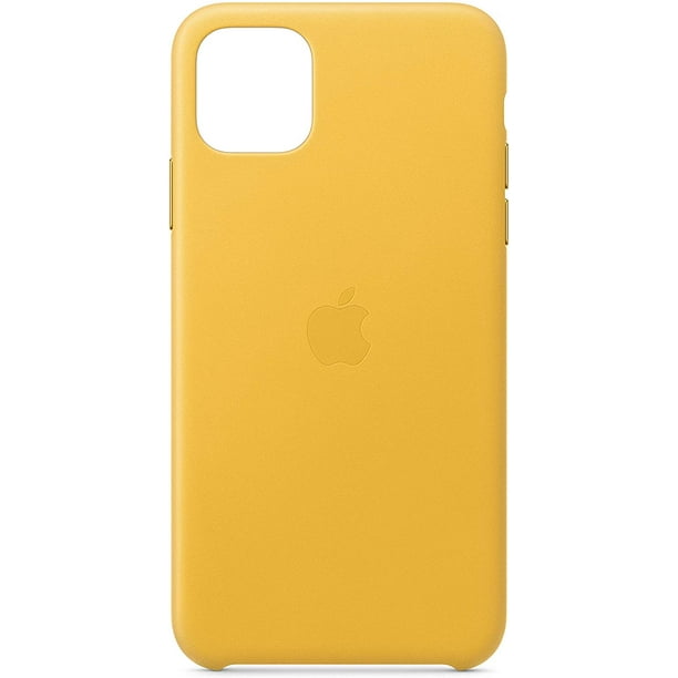 Apple Leather Case For Iphone 11 Pro Max Meyer Lemon New Open Box Walmart Com Apple Leather Case For Iphone 11 Pro Max Meyer Lemon New Open Box Walmart Com