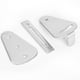 thumbnail image 2 of Accesorios de hardware de cerradura de puerta resistente de acero inoxidable para puerta corredera de riel colgante de granero, 2 of 11
