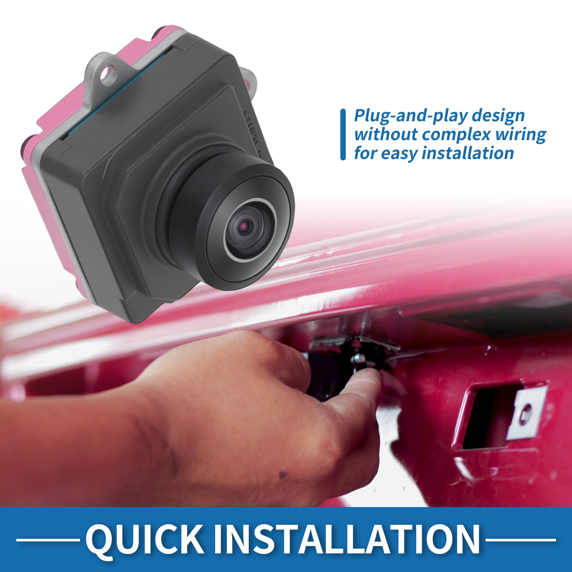 Unique Bargains Rear View Camera for Jeep Wrangler JL Gladiator 2018 2019 2020 2021