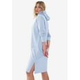 thumbnail image 3 of ellos Women's Plus Size French Terry Hooded Sweatshirt Dress, 3 of 6