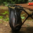 thumbnail image 4 of LJNYFDC Trash Bag Hanger Garbage Bag Holder Rustproof Strong Load bearing Wear Resistant Easy Installation Trash Rack for Camping Supplies, 4 of 5