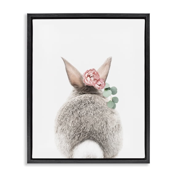 Stupell Industries Cottage Black Floating Frame Canvas Art, 17 x 21, by Sisi and Seb