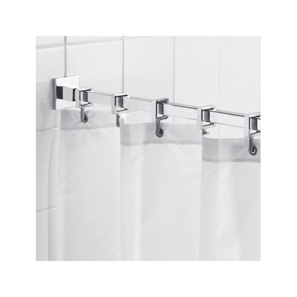 Stall Shower Curtains Water Resistant 100% Polyester w/ buttonholes 39"x 72" White Packing 4/ Box