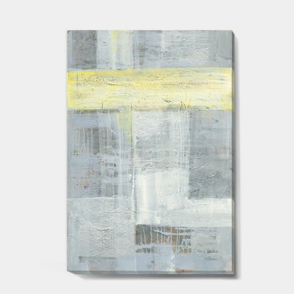 Designart 'Patchwork Abstract I' Modern & Contemporary Premium Canvas Wall Art