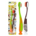 thumbnail image 5 of 6 Pack Kids Toothbrush Suction Cup Stand Soft Bristles Toddler Clean Oral Care, 5 of 6