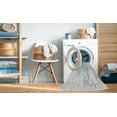 thumbnail image 2 of Ahgly Company Machine Washable Indoor Rectangle Transitional Dark Goldray Area Rugs, 5' x 7', 2 of 7