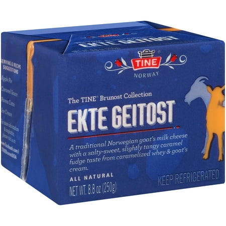 Tine Norway® Ekte Geitost Cheese 0.6 oz. Wrapper