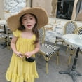 thumbnail image 1 of Xinhuaya Children Flying Sleeve Dresses Summer Girls Holiday Style Dress Skirt, 1 of 7