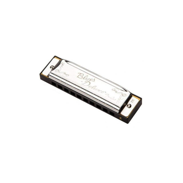 Armónica Fender Blues Deluxe Key of E con funda ventilada