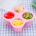 thumbnail image 3 of Caja De Comida Duradera Plegable, Plato De Comida Para Bebés, Herramienta De Cocina Rosa Para Niños Pequeños En Casa Cergrey Assist Food Box, 3 of 8