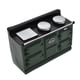 thumbnail image 5 of Muebles de cocina, juguete en miniatura, de Gas, modelo de muebles de 1:12, cocina, de la , accesorio de decoració Verde Hugo Miniaturas de casa de muñecas, 5 of 8