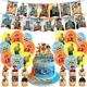 thumbnail image 1 of Decoración para fiesta de cumpleaños de One Piece, pancarta con globos, fondo para tarta, suministros para fiesta de One Piece, baby shower, 1 of 1