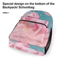 thumbnail image 6 of Pink Unicorn in Clouds Backpack for Business Daypack College Canvas Bags Durable, 6 of 6