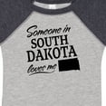 thumbnail image 4 of Inktastic Someone in South Dakota Loves Me Boys or Girls Baby Bodysuit, 4 of 5
