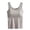 Khaki, variant on Women Camisoles with Bra Sleeveless Soft Comfy Undershirts for Womens Basic Loungewear Cami Tanks