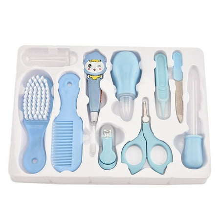 10pcs Baby Daily Products Baby Care Nail Clipper Scissors Baby Care Set Blue Walmart Canada