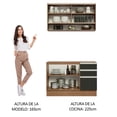 thumbnail image 5 of Cocina Integral Completa Modular Madesa Glamy 120cm MN 02, 5 of 5