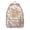 Black, variant on Boho Chic Ethnic Mandala Print Backpack for Women, Abstract Artistic Tribal Style Daypack with Sacred Symmetry for Meditation