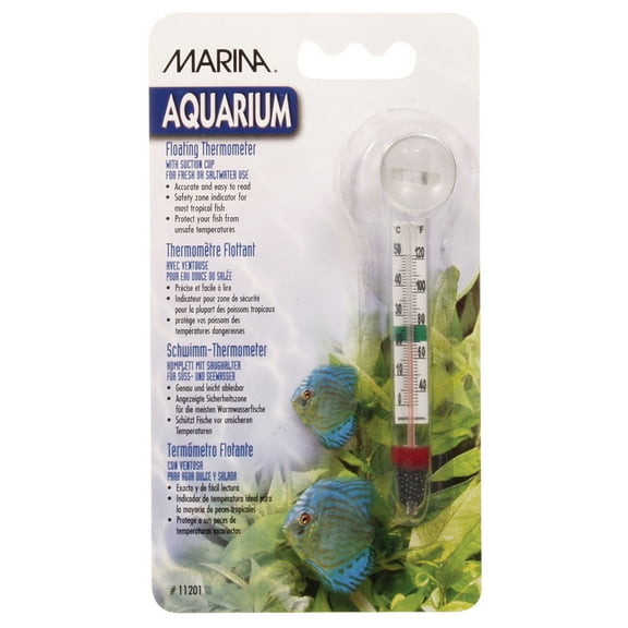 Marina Submersible Aquarium Heater, 8.5-Inch, 50-Watt