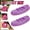 Purple, variant on WLIKKS 4 Pcs Softball Fielder's Facemask Chin Cup Replacement Face Defense Mask Chin Pad Baseball Helmet Padding for Softball Fielder's Mask Women Men Teensm