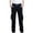 A-Black, variant on Mens Jeans Solid Color Work Pants Casual Cotton Washed Straight Leg Denim Trousers D-Gray