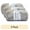 Neutral, variant on (3 pack) Textured Twist Yarn by Loops & Threads - Yarn for Knitting - Crochet - Weaving - and Arts & Crafts - Multi - Acrylic Blend - 6 oz