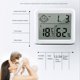 thumbnail image 4 of TermóMetro Digital Ultrafino, Medidor de Humedad ElectróNico AutomáTico, Reloj Despertador, HigróMetro Seco para Interiores LCD, 4 of 5