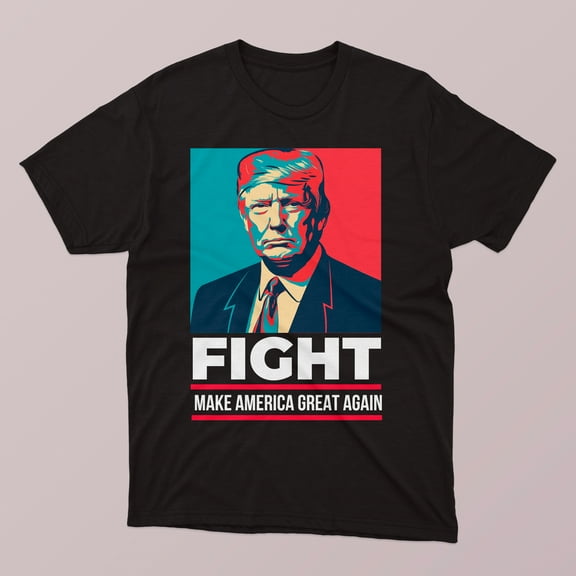 Trump 2024 Campaign Medium T-Shirt Unisex – Support Make America Great Again – Patriotic Apparel - Design 4