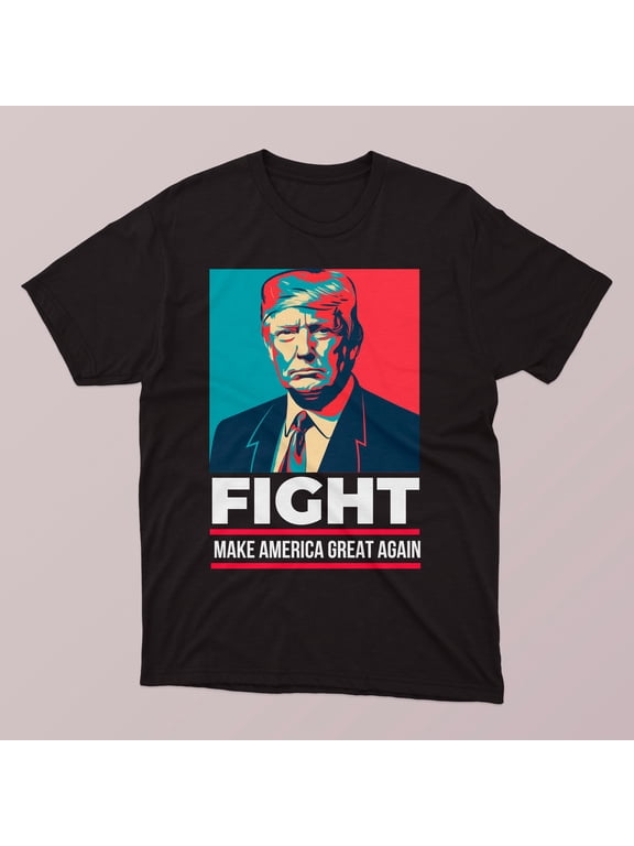 Trump 2024 Campaign Small T-Shirt Unisex Support Make America Great Again Patriotic Apparel - Design 4