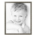 thumbnail image 2 of ArtToFrames 26" x 32" Silver Picture Frame, 26x32 inch Silver Wood Poster Frame (WOM-4993),  Pack, 2 of 7
