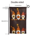 thumbnail image 7 of Wukai Fall Gnomes Print Garden Flag 12.5x18 Inch Double Sided Sun-resistant Rain-resistant, Wrinkle-resistant Colorfast(Only Flag), 7 of 7