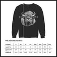 thumbnail image 7 of Bison Portrait Sweatshirt American Buffalo Head Western Wildlife Nature Majestic Bull Symbol of Strength Crewneck, 7 of 7