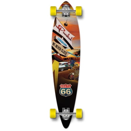 Yocaher Pintail Longboard Complete - Route 66 Series - Diner price history on PriceWatchPro