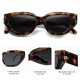 thumbnail image 4 of Lentes de Sol SOJOS de Moda con Estilo Ojo de Gato SJ2237 para Mujer, 4 of 5