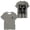 a-Dark Gray12128, variant on FINALGANG Boys Girls Kids Two Cool Print Short Sleeve TShirt Retro Graphic Crew Neck Casual Tee For 2Nd Birthday Party Versatile Top