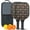 Pioneer Flower Floral-1, variant on Pickleball Paddles Set,Pioneer Flower Floral Print Pattern Fiberglass Surface Pickleball Racket Set with 2 Indoor Outdoor Pickleball Balls and Pickleball Bag,Pickle-ball Equipment